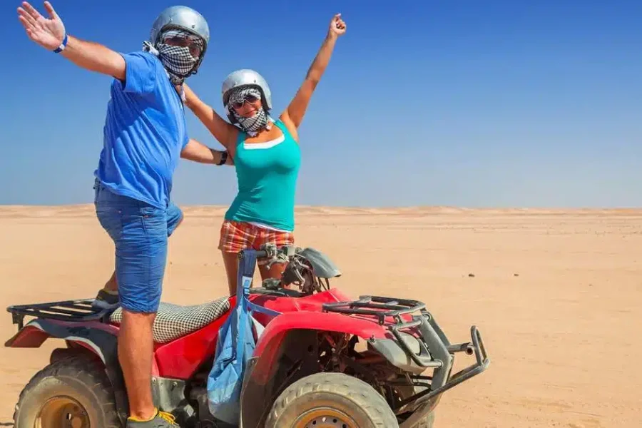 3-hours safari (Quad Bike & Camel Ride)